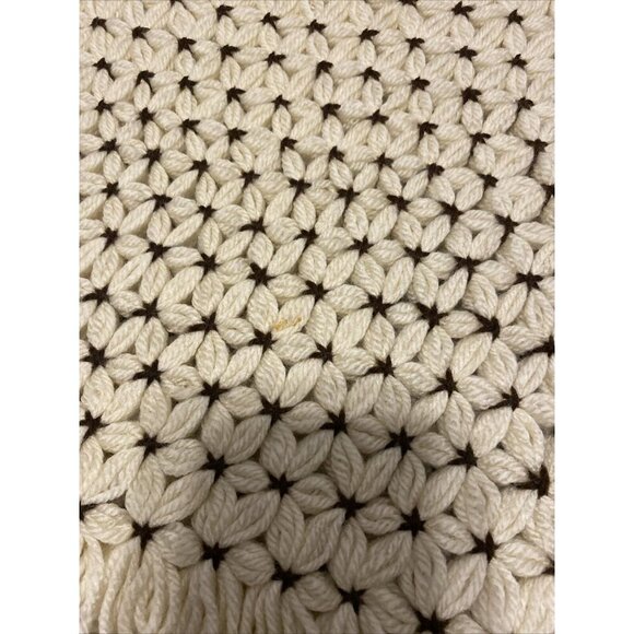 Handmade Crochet Oval Placemats Cottage Chic Shabby VTG Kitchen Linen Doilies - Picture 9 of 12